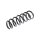 Suspension Spring Front Axle Coil Spring TRISCAN suitable for BMW X5