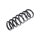 Suspension Spring Front Axle Coil Spring TRISCAN suitable for BMW X5