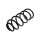 Suspension Spring Front Axle Coil Spring TRISCAN for SKODA OCTAVIA and others