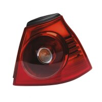 Rear Light left with Bulbs without licence plate light VALEO for VW GOLF