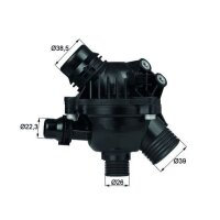 Thermostat coolant opening temperature 97 °C MAHLE...