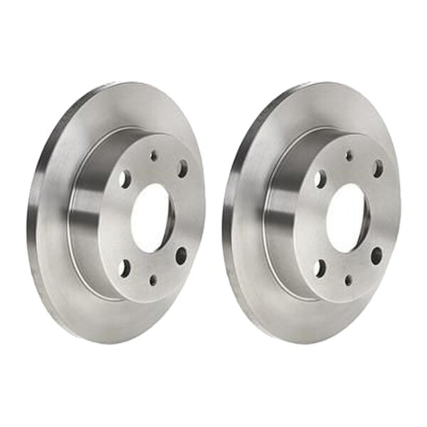 2 brake discs full Ø 211 mm 11 mm BREMBO for DAIHATSU CUORE and others