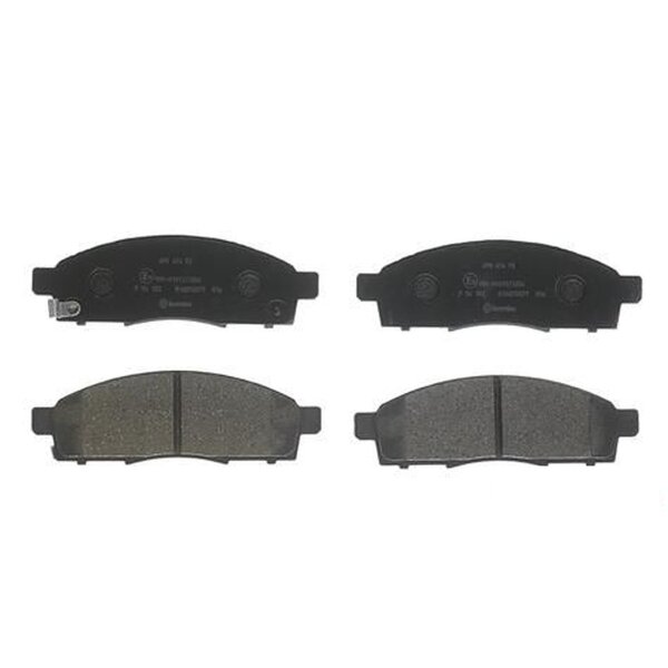 Brake pad set disc brake 17 mm BREMBO suitable for e.g. NISSAN NV200