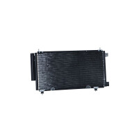 Air conditioning condenser with sealing ring NRF fits TOYOTA CELICA