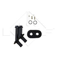 Heat exchanger interior heating with line NRF for FORD GALAXY I
