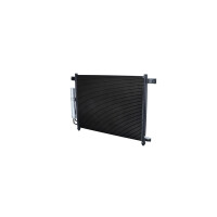 Air conditioning condenser with seal ring NRF for CHEVROLET AVEO and others