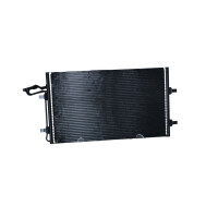 Air conditioning condenser with sealing ring NRF for VOLVO V50 and others