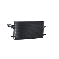 Air conditioning condenser with sealing ring NRF for VOLVO V50 and others