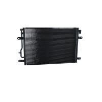 Kondensator Klimaanlage mit Dichtring NRF passend für u.a. AUDI A4