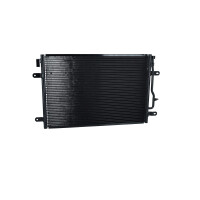 Kondensator Klimaanlage mit Dichtring NRF passend für u.a. AUDI A4