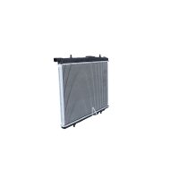Radiator engine cooling 534 - 380 mm alu NRF for e.g. PEUGEOT 206