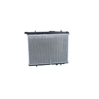 Radiator engine cooling 534 - 380 mm alu NRF for e.g. PEUGEOT 206