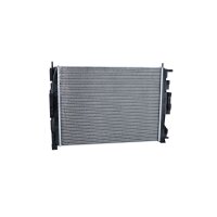 Kühler Motor Kühlrippen gelötet 590 - 455 mm Alu NRF für u.a. RENAULT GRAND