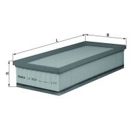 Luftfilter Filtereinsatz MAHLE für PEUGEOT 508 SW I...