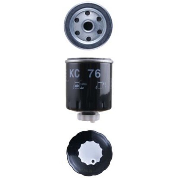 Kraftstofffilter Anschraubfilter MAHLE für RENAULT 19 II Chamade (L53_)