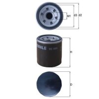 Ölfilter Anschraubfilter MAHLE für CHEVROLET...