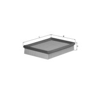 Luftfilter Filtereinsatz MAHLE für PEUGEOT 206...