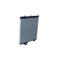 Radiator engine cooling 398 - 380 mm alu NRF for e.g. PEUGEOT 208