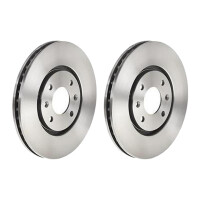 2 Bremsscheiben innenbelüftet Ø 283 mm 26 mm...