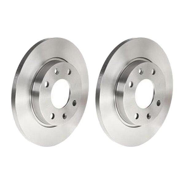 2 brake discs full Ø 247 mm 13 mm BREMBO for CITROËN XSARA and others
