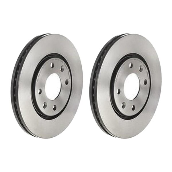 2 Bremsscheiben innenbelüftet Ø 260 mm 24 mm BREMBO für u.a. PEUGEOT 406