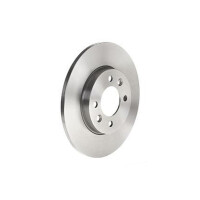 2 brake discs full Ø 255 mm 10.5 mm BREMBO for...