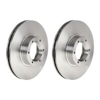 2 Bremsscheiben innenbelüftet Ø 280 mm 24 mm...