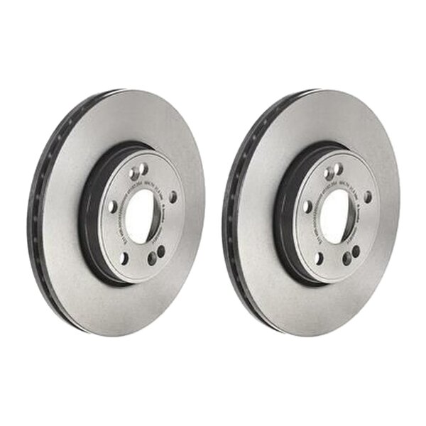 2 Bremsscheiben innenbelüftet Ø 280 mm 24 mm BREMBO für u.a. RENAULT LAGUNA