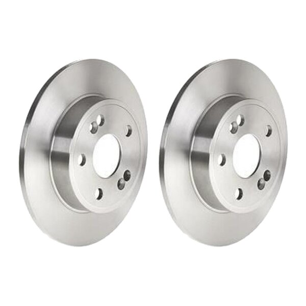 2 brake discs full Ø 265 mm 10.5 mm BREMBO for RENAULT SCÉNIC