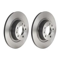 2 brake discs full Ø 290 mm 12 mm coated BREMBO...
