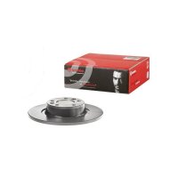 2 brake discs full Ø 290 mm 12 mm coated BREMBO for PEUGEOT 407