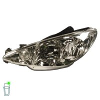 Hauptscheinwerfer rechts H7 Halogen elektrisch VALEO für u.a. PEUGEOT 206