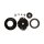 Repair Kit, suspension strut support mount Front Axle BILSTEIN for e.g. RENAULT Espace IV