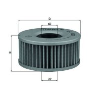 Ölfilter MAHLE für YAMAHA FZR FZR 400 A