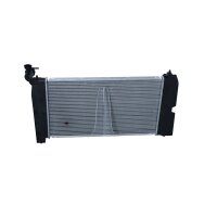 Kühler Motor Kühlrippen gelötet 600 - 348 mm Alu NRF für u.a. TOYOTA COROLLA
