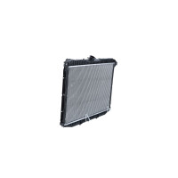 Kühler Motorkühlung Kühlrippen gelötet 671 - 455 mm Alu NRF für FORD MAVERICK