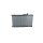 Radiator engine cooling 686 - 340 mm alu NRF for e.g. SUBARU IMPREZA