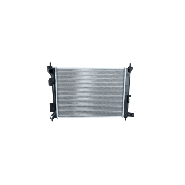 Kühler Motorkühlung Kühlrippen gelötet 500 - 368 mm Alu NRF für u.a. KIA RIO