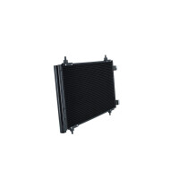Air conditioning condenser with sealing ring NRF for CITROËN JUMPY and others