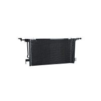 Air conditioning condenser with sealing ring NRF for CITROËN ZX and others