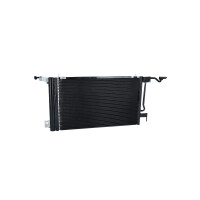Air conditioning condenser with sealing ring NRF for CITROËN ZX and others