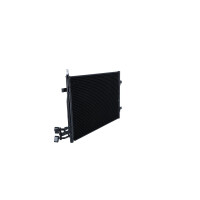 Kondensator Klimaanlage mit Dichtring NRF für u.a. FORD FIESTA