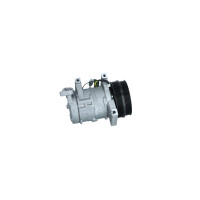 Air conditioning compressor 12 V Ø 119 mm DKS15D NRF suitable for e.g. VOLVO S40