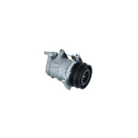 Air conditioning compressor 12 V Ø 119 mm DKS15D NRF suitable for e.g. VOLVO S40