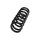 Suspension Spring Front Axle Coil Spring TRISCAN for SUZUKI GRAND