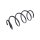 Suspension Spring Front Axle Coil Spring TRISCAN for MB A-CLASS and others