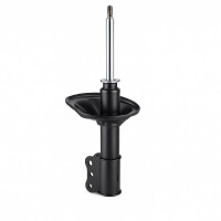 Shock absorber front axle left gas strut KYB Excel-G for e.g. MAZDA 626