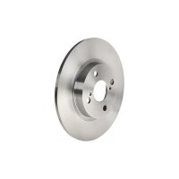 2 brake discs full Ø 266 mm 9 mm BREMBO for TOYOTA...