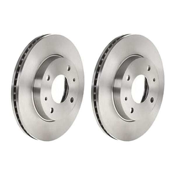 2 Bremsscheiben innenbelüftet Ø 257 mm 24 mm BREMBO für u.a. HYUNDAI LANTRA