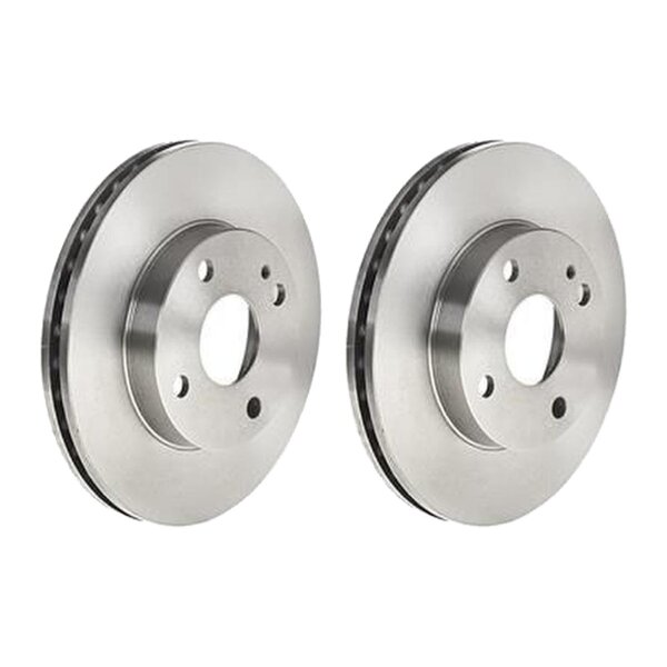 2 brake discs ventilated Ø 235 mm 22 mm BREMBO for e.g. MAZDA 323
